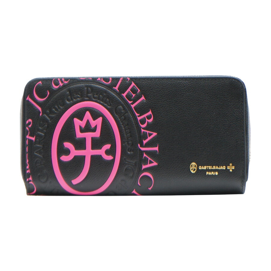 【正規取扱店】【CASTELBAJAC】[コメットシリーズ] 046603 ラウンド長財布 コメット 財布 カステルバジャック ブランド ブラック ピンク イエロー レッド ブルー ホワイト おしゃれ かっこいい 使いやすい 父の日 プレゼント 誕生日 ギフト