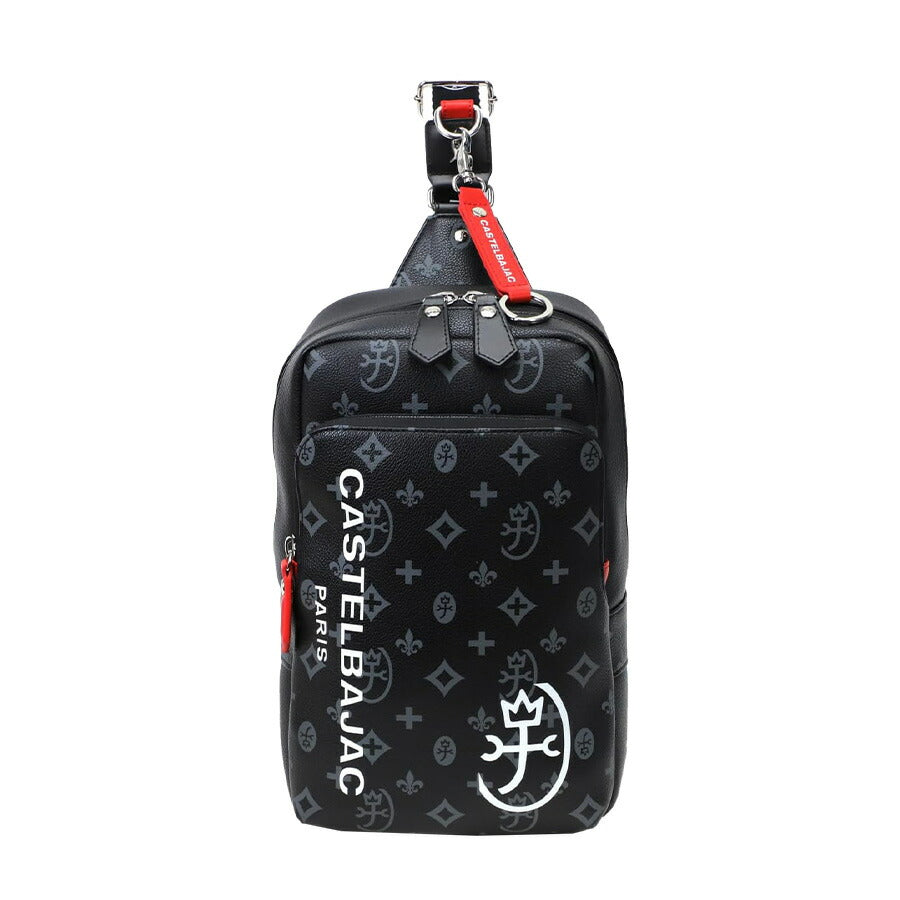 【正規取扱店】【CASTELBAJAC】[サシャシリーズ] 048921 ボディバッグ 斜め掛け かばん 鞄 カバン 使いやすい ユニセックス プレゼント ギフト ブラック