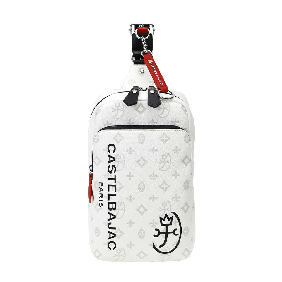 【正規取扱店】【CASTELBAJAC】[サシャシリーズ] 048921 ボディバッグ 斜め掛け かばん 鞄 カバン 使いやすい ユニセックス プレゼント ギフト ブラック