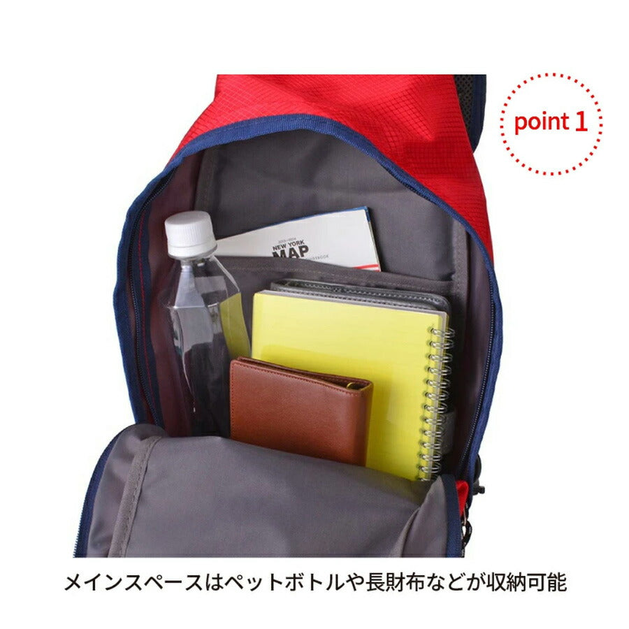 【CAPTAIN STAG】 1316 ボディバッグ かばん バッグ 斜め掛け シンプル おしゃれ かっこいい 便利 使いやすい メンズ プレゼント ギフト ブラック