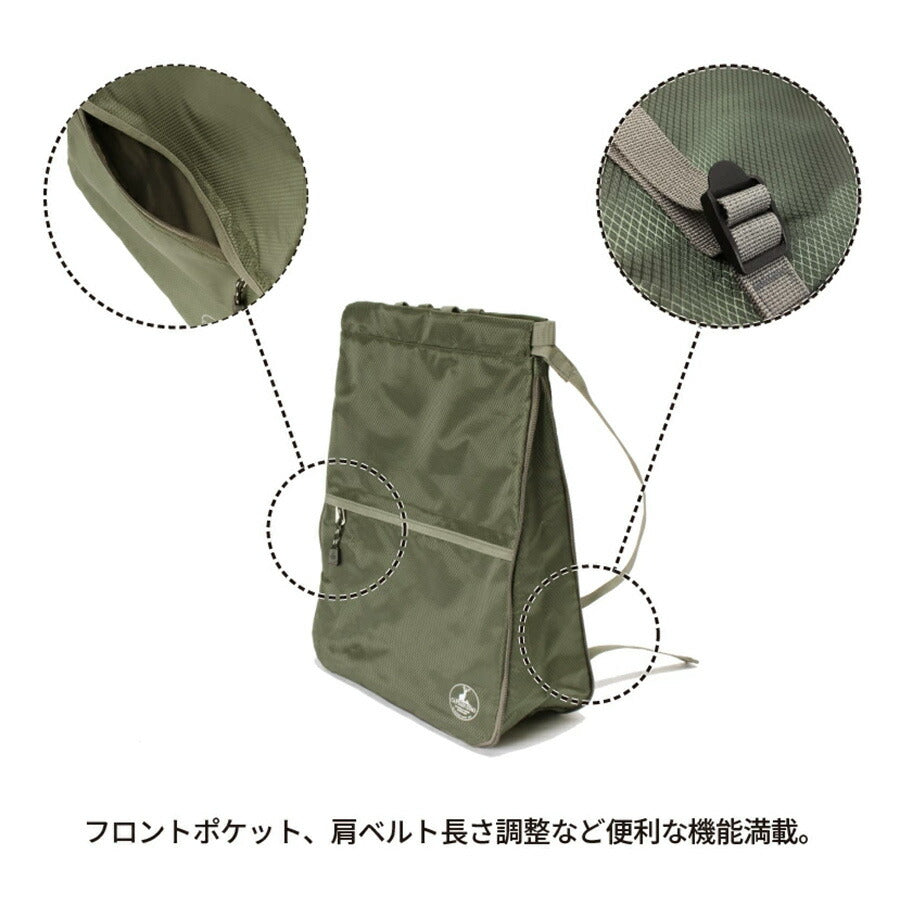 【CAPTAIN STAG】 1317 ナップサック かばん バッグ リュック シンプル おしゃれ かっこいい 便利 使いやすい メンズ プレゼント ギフト ブラック