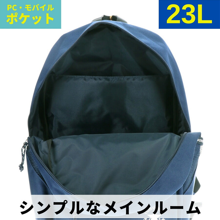 【CONVERSE】リュック 大容量 20072 23L リュック 大容量 リュックサック バックパック 通学 軽量 シンプル カジュアル 中高生 大学生 ユニセックス プレゼント ギフト ブラック