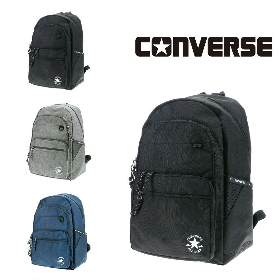 【CONVERSE】リュック 大容量 20073 30L リュック 大容量 リュックサック バックパック 通学 軽量 シンプル カジュアル 中高生 大学生 ユニセックス プレゼント ギフト ブラック