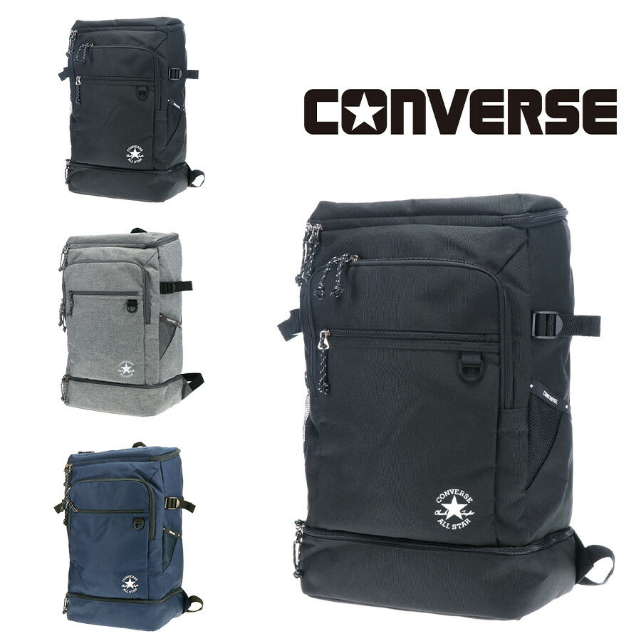 【CONVERSE】リュック 大容量 20075 33L リュック 大容量 リュックサック バックパック 通学 軽量 シンプル カジュアル 中高生 大学生 ユニセックス プレゼント ギフト ブラック