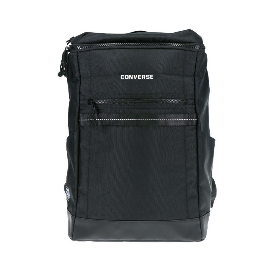 【CONVERSE】 リュック 大容量 20105 30L デイパックBOX リュックサック かばん バッグ 通学 学生 耐水 スクール ユニセックス ギフト プレゼント ブラック