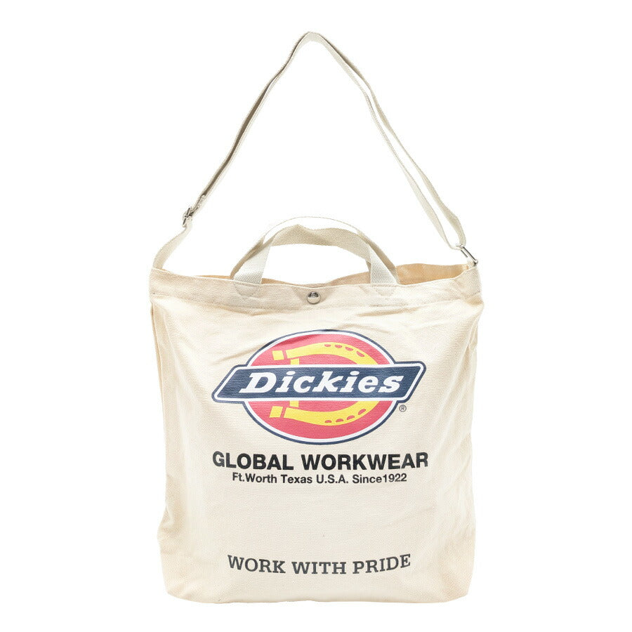 【Dickies】 16826400 ロゴキャンバス2WAYショルダー 鞄 かばん カバン バッグ ディッキーズ 通勤 通学 使いやすい 便利 プレゼント 贈り物 ギフト