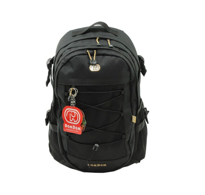 DOMDOM　DAYPACK-A　DM001　ドムドム　デイパック　バックパック　リュックサック　普段使い　アウトドア　旅行　通勤　通学　学生　おしゃれ　可愛い　二層式　どむぞう　ドムドムバーガー　ノベルティ　正規品