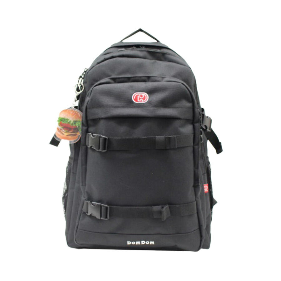 DOMDOM　DAYPACKーB　DM002　ドムドム　デイパック　バックパック　リュックサック　リュック　三層式　普段使い　アウトドア　旅行　通勤　通学　おしゃれ　可愛い　どむぞう　ドムドムバーガー　ノベルティ　正規品