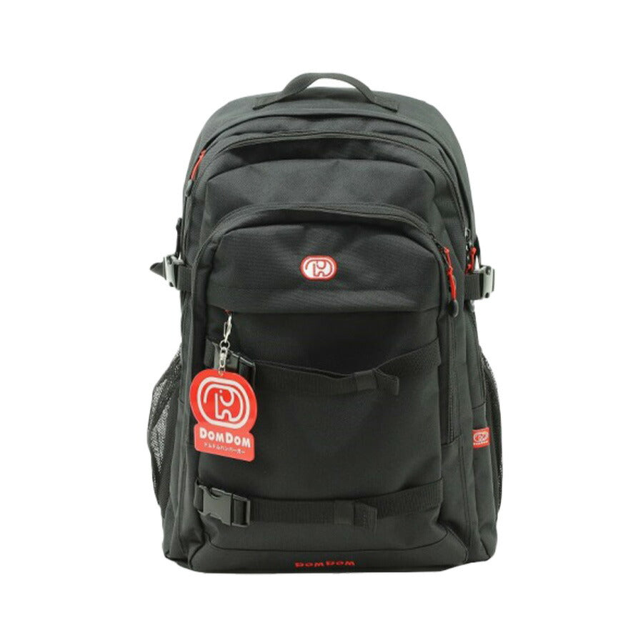 DOMDOM　DAYPACKーB　DM002　ドムドム　デイパック　バックパック　リュックサック　リュック　三層式　普段使い　アウトドア　旅行　通勤　通学　おしゃれ　可愛い　どむぞう　ドムドムバーガー　ノベルティ　正規品