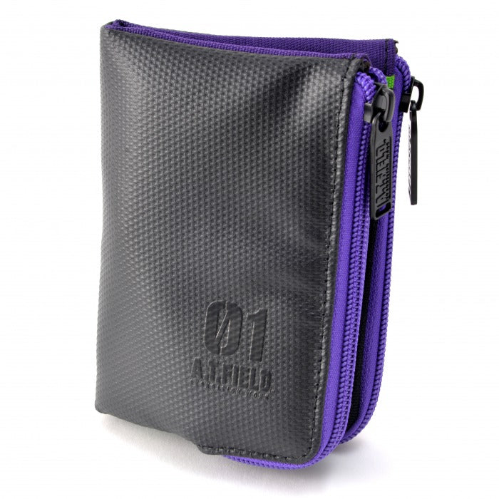 DEVICE 【新世紀エヴァンゲリオンコラボ】DEVICE×A.T.FIELD ターポリン 二つ折り財布 エヴァ 二つ折り 財布  ウォレット 折財布 ファスナー ナイロンDPN90045