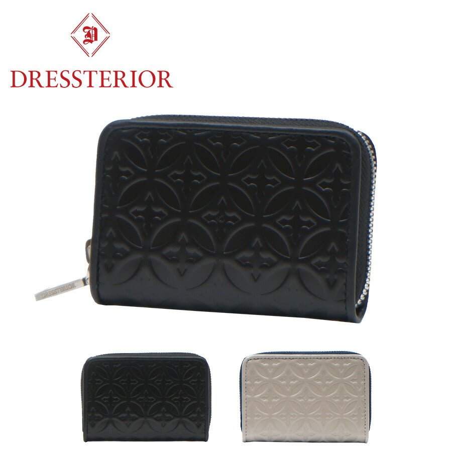 【SNSで話題のレザーケアクリームプレゼント中！】【DRESSTERIOR】864601 小銭入れ ウェルシュ 財布 サイフ コインケース ドレステリア ブランド ブラック トープ レディース おしゃれ かわいい プレゼント 誕生日 ギフト 贈り物 お誕生日 牛革 本革 collonil コロニル