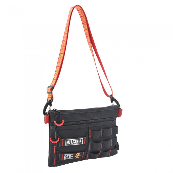 【クリックポスト】DEVICE 【新世紀エヴァンゲリオンコラボ】DEVICE×A.T.FIELD CORDURA サコッシュバッグ エヴァ サコッシュ バッグ ショルダー 斜め掛け 初号機 弐号機 零号機 デバイス