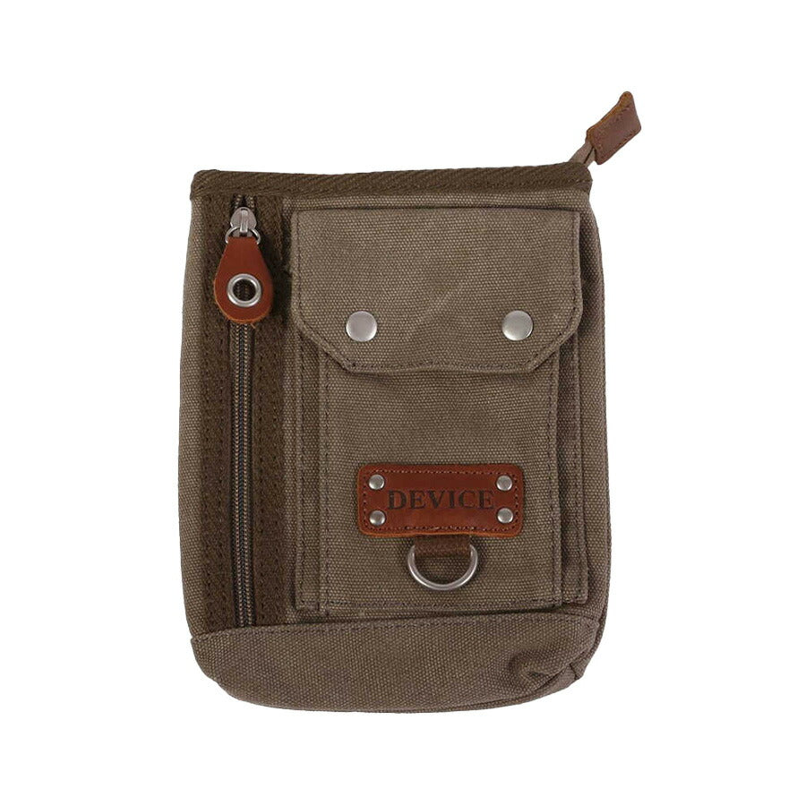 【DEVICE】 dch30019 2WAYシザーケース ミニショルダー ショルダーバッグ ミリタリー シンプル カジュアル 便利 使いやすい メンズ プレゼント ブラック