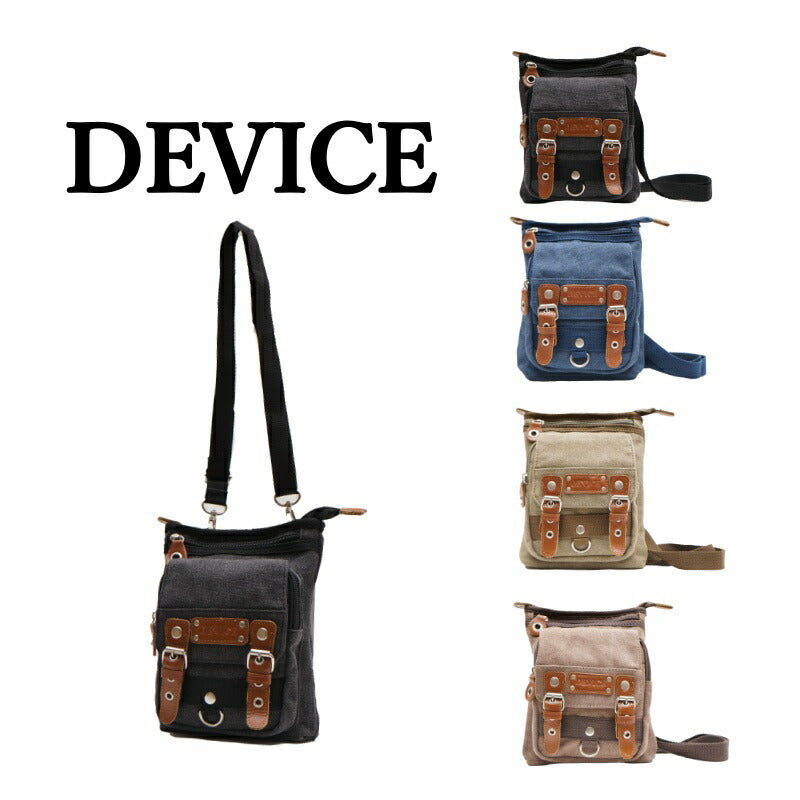 【クリックポスト】DEVICE デバイス DCH30033 Access 2way メガシザーケース 多機能 バッグ ポーチ ショルダー ウエスト ケミカル帆布 ブラック ブラウン カーキ ネイビー 限定色 おすすめ プレゼント 父の日 バレンタイン ギフト