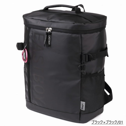 【EASTBOYオリジナルノベルティ付】EASTBOY イーストボーイ スクエア型 リュックサック 22L B4 EBY19 デイパック バックパック スクール レディース 大容量 部活 習い事 学生 シンプル 高校生 中学生 ノベルティ おしゃれ かわいい 通塾 塾 送料無料