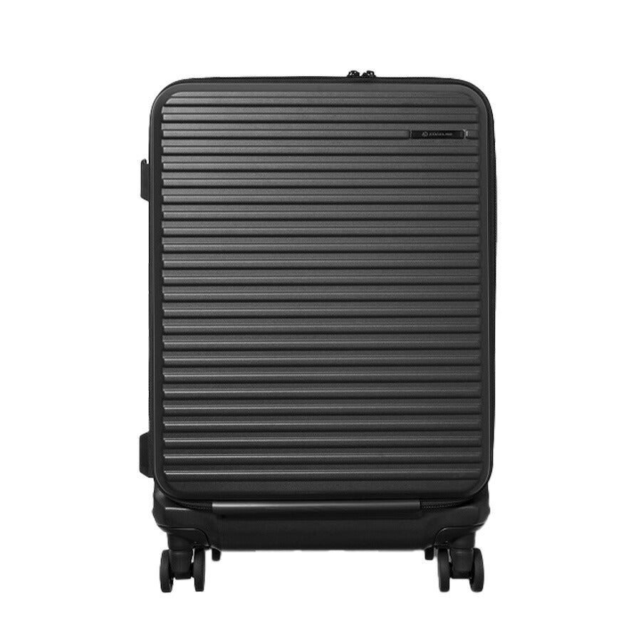 【EDGELINK】05802 CRUZBOX スーツケース 52L 2-3泊 キャリーケース 大容量  旅行 出張 シンプル 使いやすい ユニセックス プレゼント ギフト ブラック