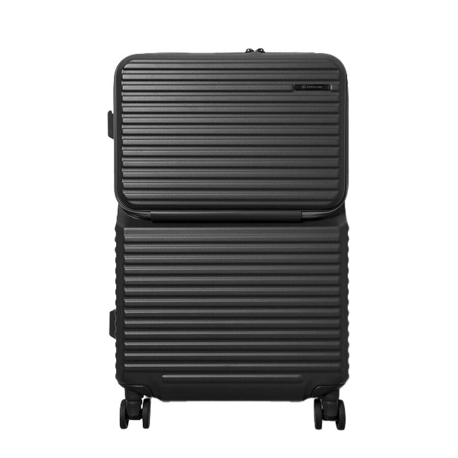 【EDGELINK】05803 CRUZBOX スーツケース 64L 5-7泊 キャリーケース 大容量  旅行 出張 シンプル 使いやすい ユニセックス プレゼント ギフト ブラック