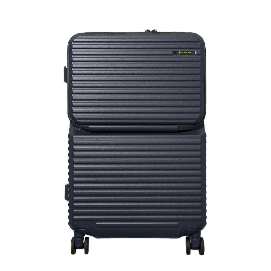 【EDGELINK】05803 CRUZBOX スーツケース 64L 5-7泊 キャリーケース 大容量  旅行 出張 シンプル 使いやすい ユニセックス プレゼント ギフト ブラック