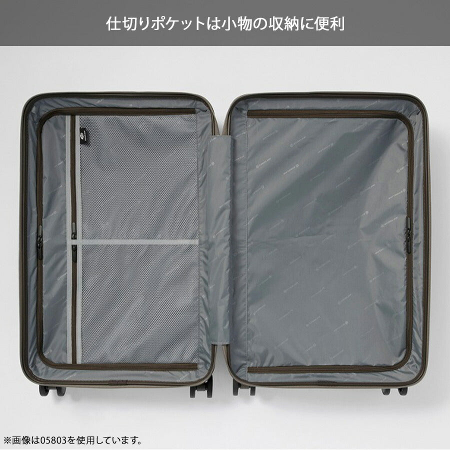 【EDGELINK】05804 CRUZBOX スーツケース 101L 6泊以上 キャリーケース 大容量  旅行 出張 シンプル 使いやすい ユニセックス プレゼント ギフト ブラック