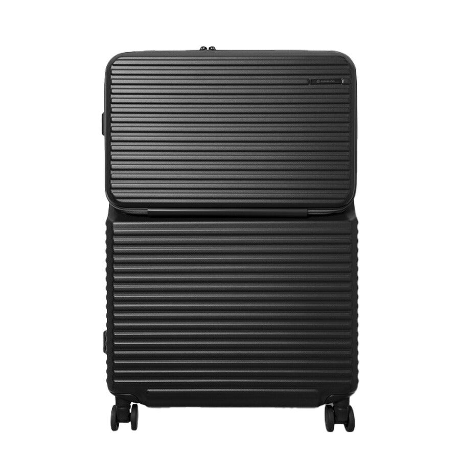 【EDGELINK】05804 CRUZBOX スーツケース 101L 6泊以上 キャリーケース 大容量  旅行 出張 シンプル 使いやすい ユニセックス プレゼント ギフト ブラック