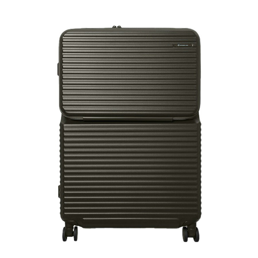【EDGELINK】05804 CRUZBOX スーツケース 101L 6泊以上 キャリーケース 大容量  旅行 出張 シンプル 使いやすい ユニセックス プレゼント ギフト ブラック