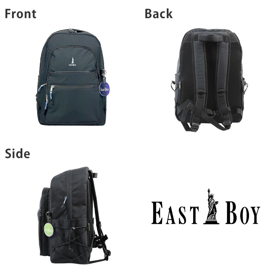 【EASTBOY】 リュック 大容量 eba91 キャンドル 30L リュックサック かばん バッグ 鞄 軽量 撥水 通学 学生 かわいい レディース ギフト プレゼント ブラック