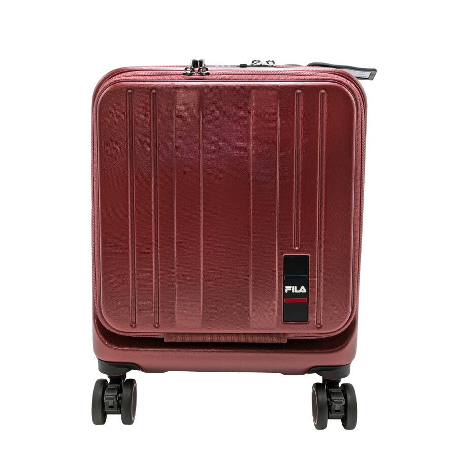 【FILA】 260-1600 キャリーケース 16インチ 出張 旅行 機内持ち込み可能 シンプル かっこい おしゃれ 便利 使いやすい ユニセックス プレゼント ブラック