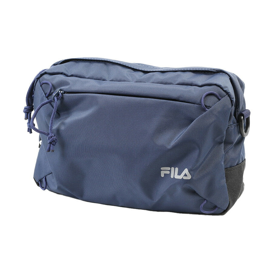 【FILA】7876 ボレロ ウエストショルダー 斜め掛け かばん カバン 鞄 バッグ シンプル ブラック ユニセックス 軽量