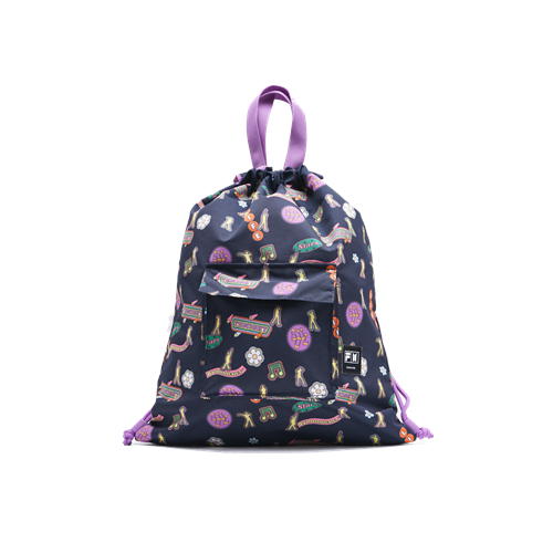 【数量限定公式特典付き】FILA×BTSコラボセット販売　正規品　Dynamite　STRING BAG　ナップサック　リュック　ポーチ　ダイナマイト　防弾少年団　ARMY　ノベルティ　軽量　バッグ　人気　おしゃれ　送料無料　数量限定　正規販売店《北海道、沖縄、離島代引き不可》