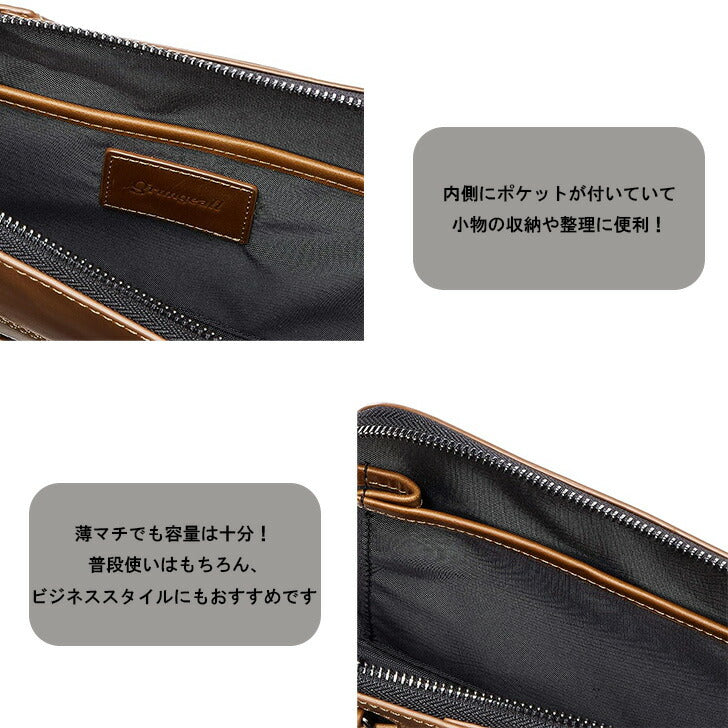 grungeall グランジオール GR301 2WAY クラッチバッグ ショルダーバッグ ワンショル ショルダー 斜め掛け 肩掛け 牛革 レザーバッグ オイルレザー シングル 通勤 取り外し可能 メンズ レディース 男女兼用 おでかけ 旅行 シンプル ギフト プレゼント 贈り物
