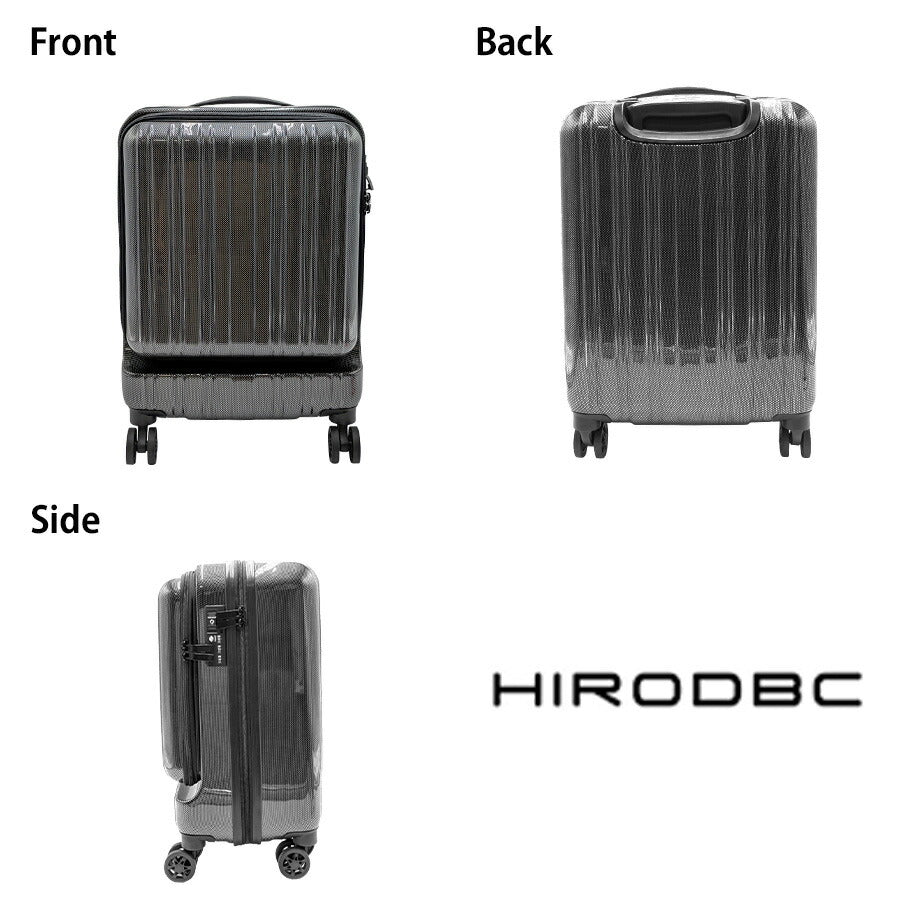 【HIRODBC】bdy8331-18 キャリーケース 36L キャリー スーツケースヒロディービーシー バッグ 収納 トラベル 通勤 お出かけ 旅行 出張 ビジネス