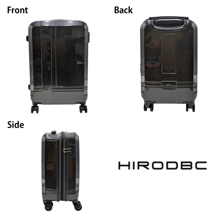 【HIRODBC】dye8159-18 キャリーケース 35L キャリー スーツケースヒロディービーシー バッグ 収納 トラベル 通勤 お出かけ 旅行 出張 ビジネス