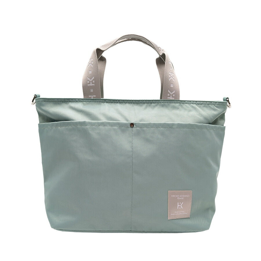 【HIROKO KOSHINO FEMME】 hfa6510 2WAYショルダーバッグ 斜め掛け かばん バッグ ヒロココシノファム 使いやすい レディース ブラック 敬老の日 母の日 ギフト