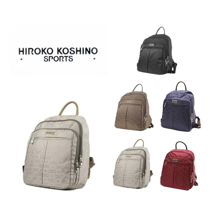 HIROKO KOSHINO SPORTS　ヒロココシノスポーツ　リュック　HLD17　鞄　カバン　バッグ　超軽量　旅行　レディース　女性　おしゃれ　人気　母の日　送料無料