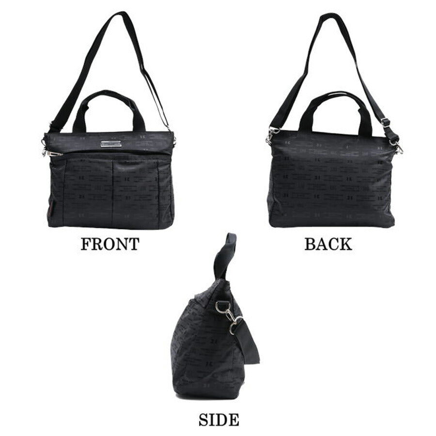 【レターパック配送/時間指定不可】HIROKO KOSHINO SPORTS ヒロココシノ 2WAY トートバッグ ショルダー 斜め掛け 肩掛け カバン サコッシュ ショルダー レディース HLD26 お出かけ サブバッグ 旅行 軽量 ギフト プレゼント 母の日 敬老の日