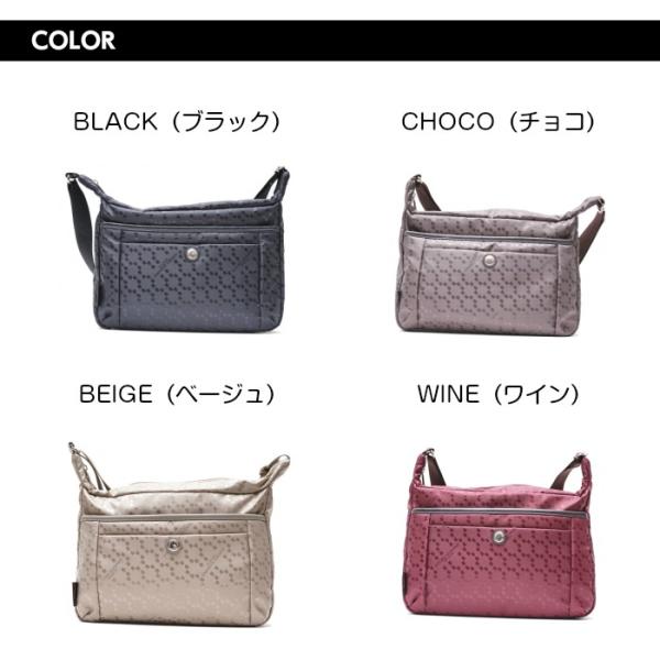 【レターパック配送/時間指定不可】HIROKO KOSHINO SPORTS ヒロココシノスポーツ　横型ショルダー(M)　HSBP4910　斜め掛け　鞄　カバン　バッグ　旅行　超軽量　レディース　女性　おしゃれ　人気　母の日　送料無料