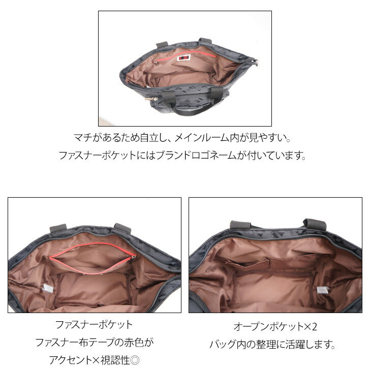 HIROKO KOSHINO SPORTS コシノヒロコ HSBQ4910 ハンドバッグ  手提げ 手持ち カバン トートバッグ レディース お出かけ 旅行 軽量 エレガント ギフト プレゼント 母の日 敬老の日