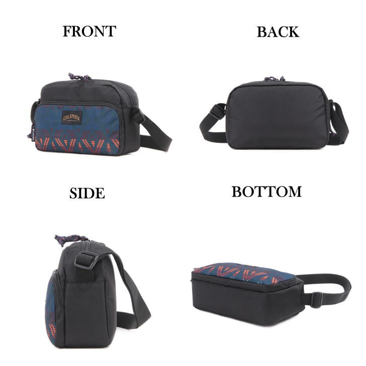 【レターパック配送/時間指定不可】Columbia　コロンビア　ショルダーバッグ　PU8046　斜め掛け　カバン　メンズ　レディース　撥水　アウトドア　旅行　フェス　デイリー使い　自転車　キャンプ　学生　軽量　おしゃれ　人気　送料無料