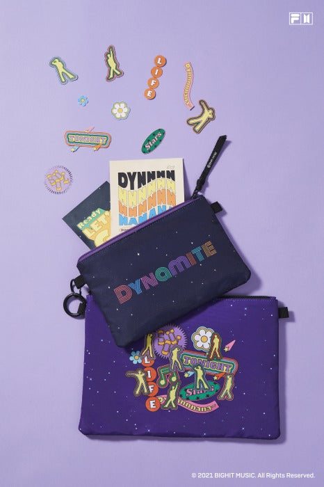 【数量限定公式特典付き】FILA×BTSコラボセット販売 Dynamite STRINGBAG ナップサック リュック ポーチ ダイナマイト ARMY ノベルティ 軽量 バッグ 人気 おしゃれ 数量限定 正規販売店