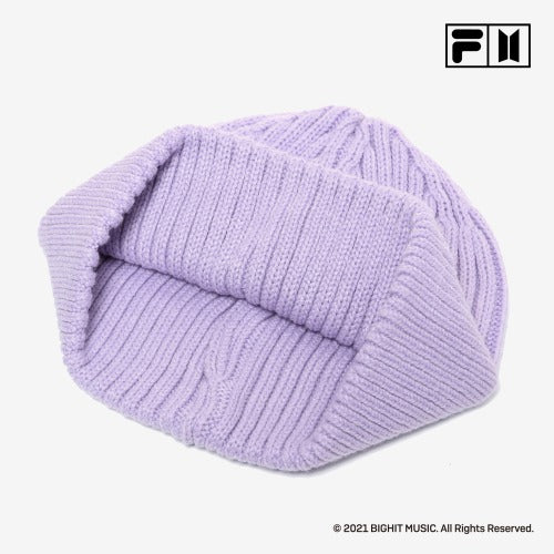 【数量限定ノベルティ対象商品】BTSxFILALet'sBeDYNAMITEBeanie フィラ ダイナマイト ビーニー ニット帽 帽子 ARMY ノベルティ 限定 人気 おしゃれ 送料無料 韓国 トレンド 正規販売店