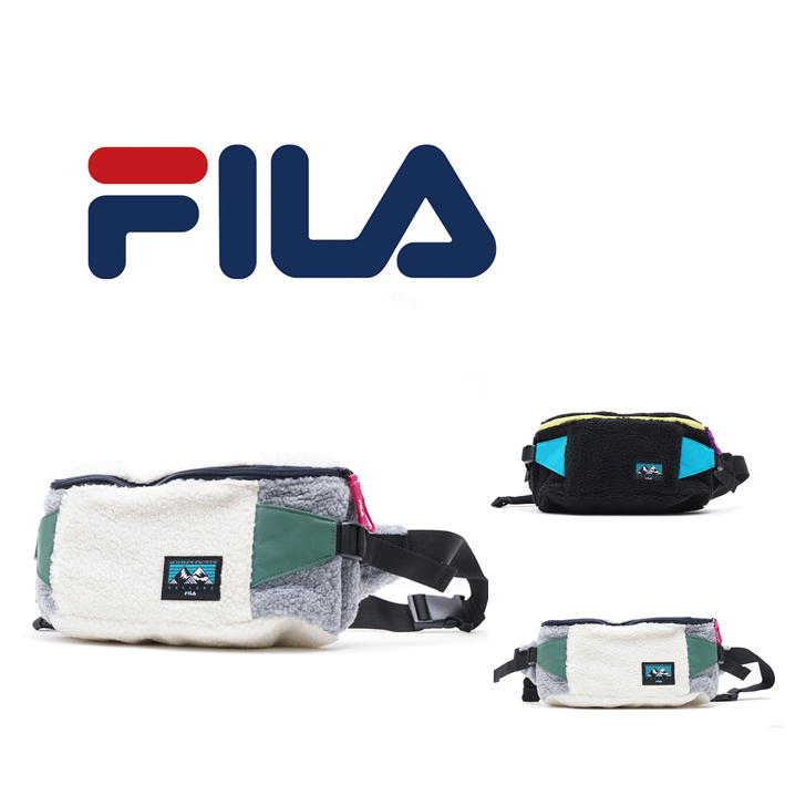 BTS着用モデル FILA フィラ ボア ボディバッグ ウエストバッグ No.FS3BCC6379Xウエストポーチ バンタン バッグ カバン  鞄 メンズ レディース ユニセックス 人気 送料無料