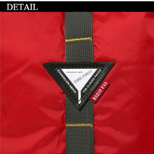 RADIO EVA×FIRE FIRST(ラディオエヴァ&ファイヤーファート) EVFF-43 ABOVE AIR RUCK SACK　リュック　バックパック　エヴァコラボ　鞄　バッグ　レインカバー　防水　撥水　おでかけ　旅行　ユニセックス　男女兼用　ギフト《北海道,沖縄,離島,代引き不可》