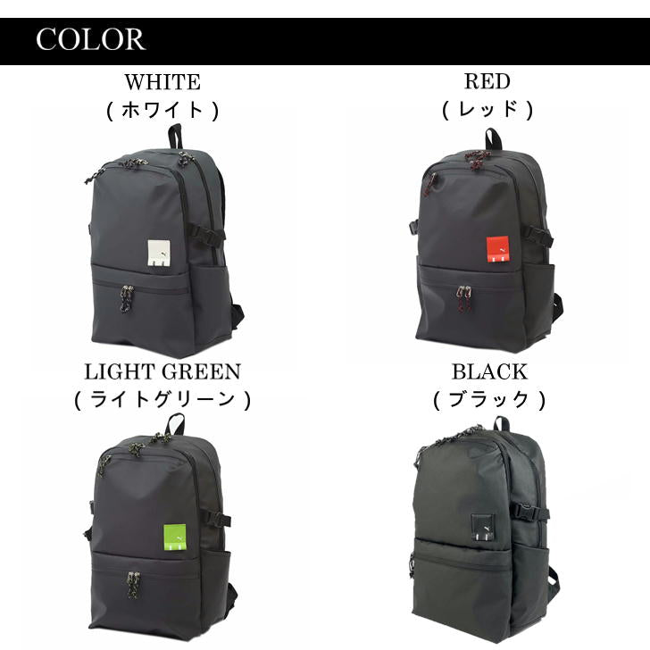 PUMA プーマ DUEL デュエル デイパック バックパック リュック 30L J20126 リュックサック スクエア メンズ レディース シンプル TPO加工 撥水加工 男女兼用 アウトドア 普段使い 通学 学生 部活 おしゃれ 人気 送料無料