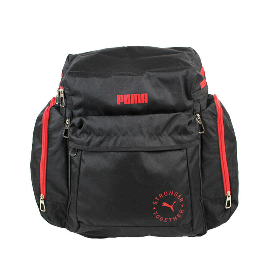 【PUMA】リュック 大容量 プーマ サブリュック J20161 拡張 46L  54L 3泊 4泊 5泊 キッズ ジュニア ボーイズ ガールズ スポーツ オールシーズン 全4色 ブラック ホワイト レッド ライム 撥水 ポリエステル 送料無料 ギフト おしゃれ 人気 お泊まり保育 災害 防災