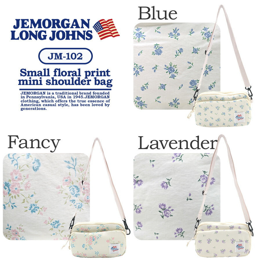 【クリックポスト/時間指定不可】【JEMORGAN】 jm102 ミニショルダー 斜め掛け かばん カジュアル かわいい レディース プレゼント 母の日 敬老の日 ブルー