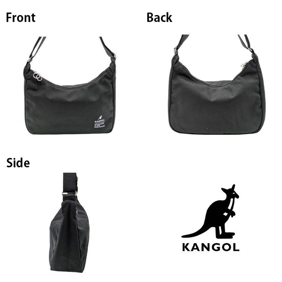 【レターパック配送/時間指定不可】【KANGOL】 250-02130 ショルダーバッグS 斜め掛け 肩掛け かばん バッグ ユニセックス ギフト プレゼント ブラック