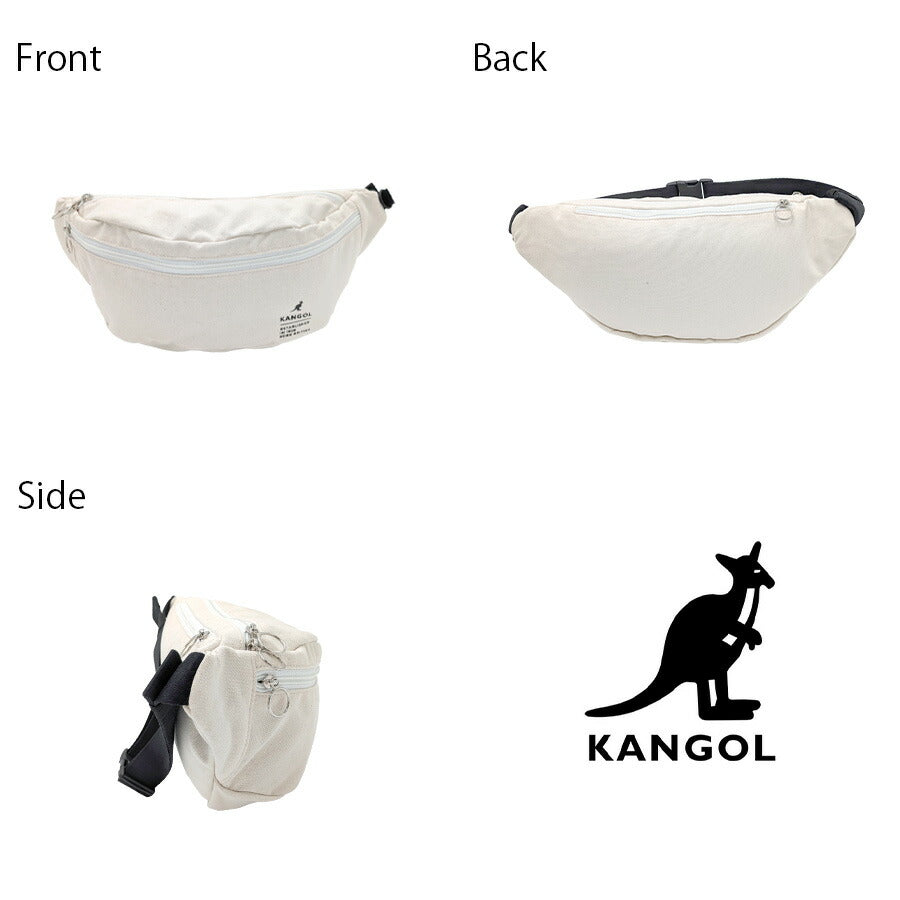 【KANGOL】250-02133 スリリングバッグL 斜め掛け かばん 鞄 カバン 普段使い 使いやすい シンプル カジュアル ユニセックス ギフト プレゼント ブラック