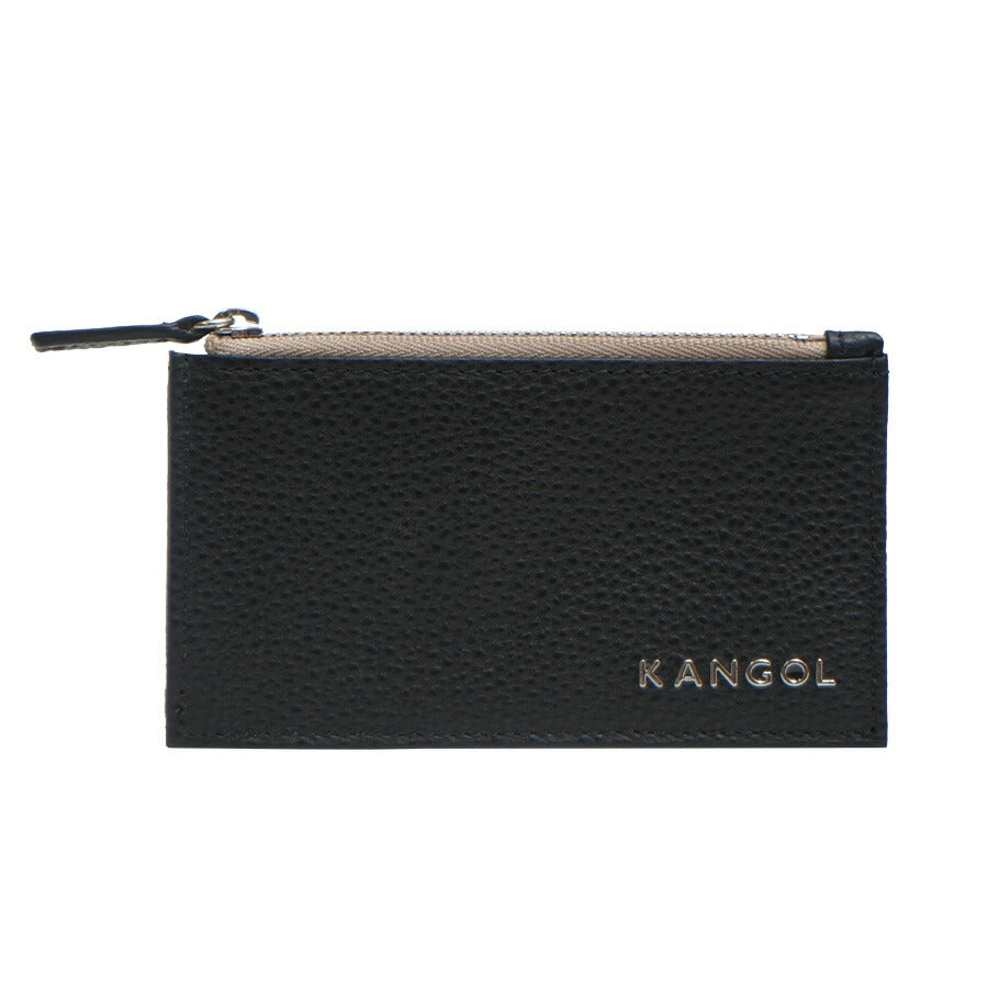 【KANGOL】250-10151 フラグメントケース 財布 カードケース 小銭入れ さいふ サイフ コインケース ウォレット コンパクト カジュアル シンプル カンゴール ブラック ネイビー アイボリー 使いやすい かわいい おしゃれ ユニセックス