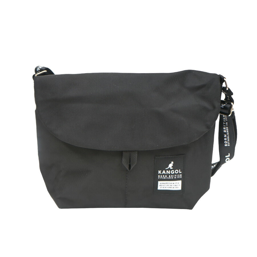 【KANGOL】250-3061 フラップショルダー  斜め掛け かばん バッグ カンゴール ブラック ベージュ ブラック/ホワイト レディース メンズ ユニセックス おしゃれ 可愛い かわいい 使いやすい 普段使い サブバッグ