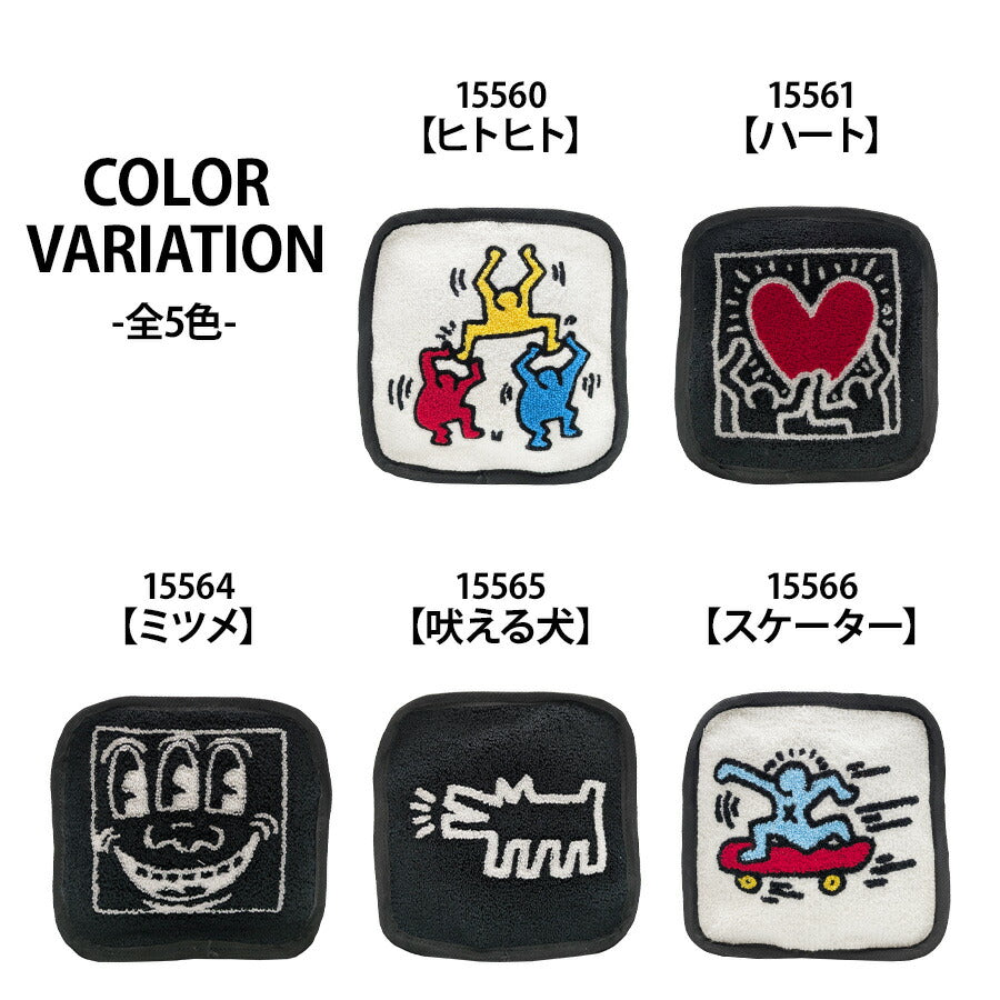 【KeithHaring】 15560 スクエアショルダー 鞄 かばん カバン バッグ 斜め掛け キースへリング 普段使い 使いやすい プレゼント 贈り物 ギフト